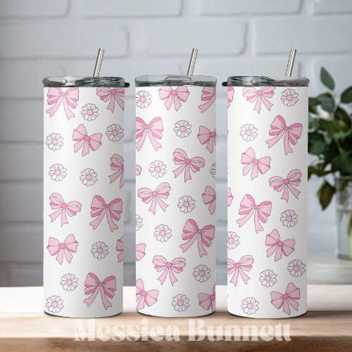 Daisies and bows Tumbler