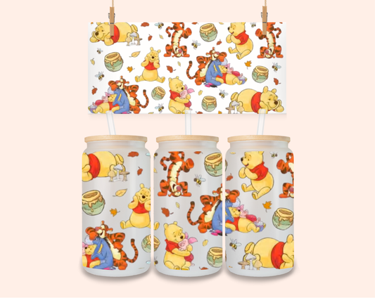 Winnie the pooh Print UV DTF 16 Oz