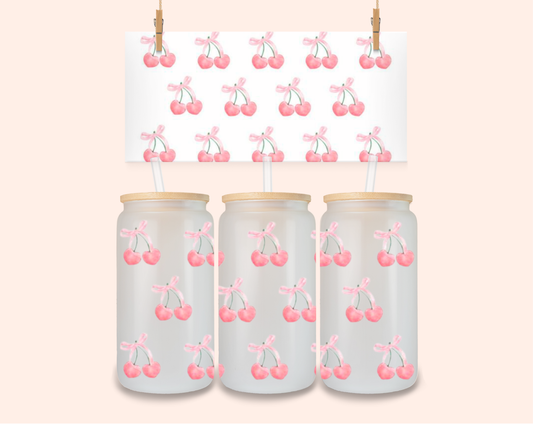 Pink Cherry UV DTF 16 Oz