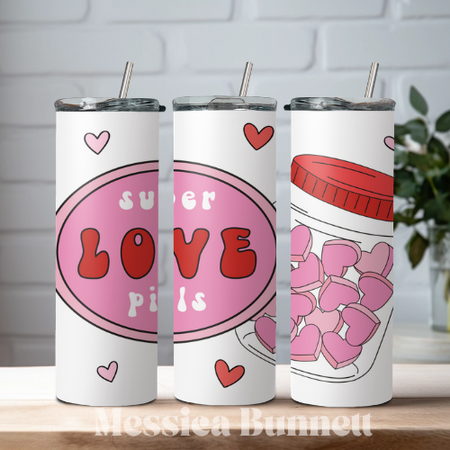 Super Love Pills Tumbler