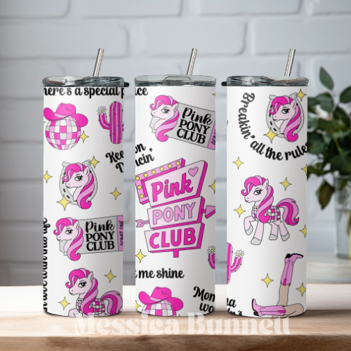 Pink Pony Club Tumbler