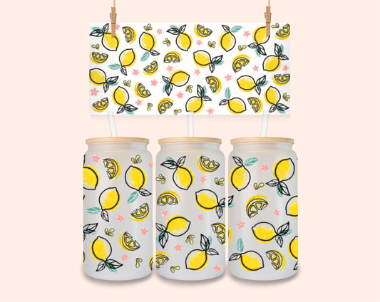 Lemons UV DTF 16 Oz