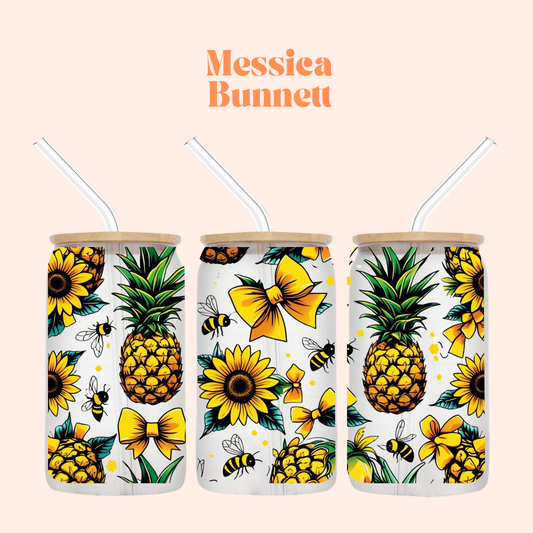 Pineapples and Sunflowers Libby