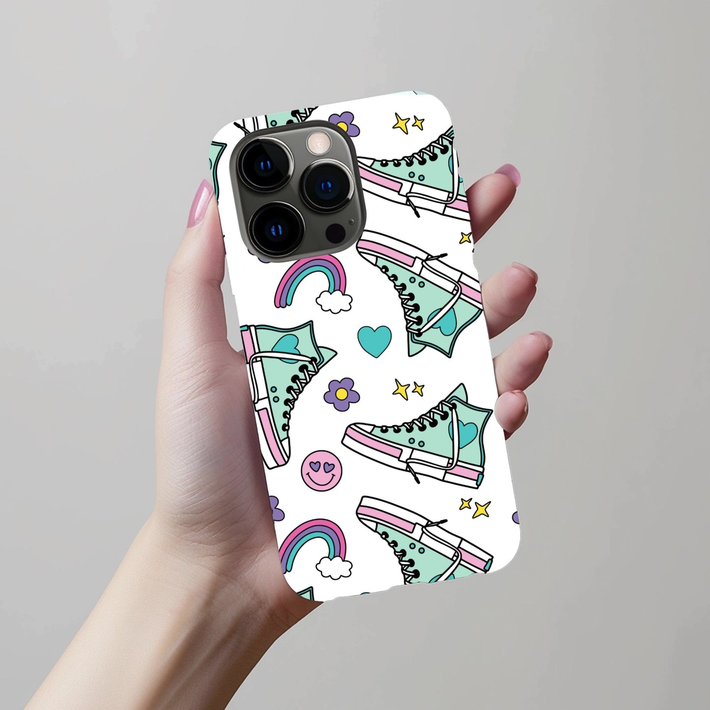 White Sneakers Phone Case