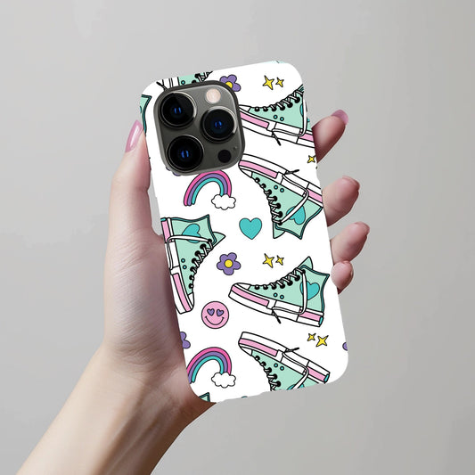 White Sneakers Phone Case