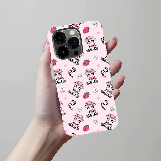 Cows and Strawberries Phone Case
