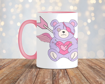 Cupid bear mug