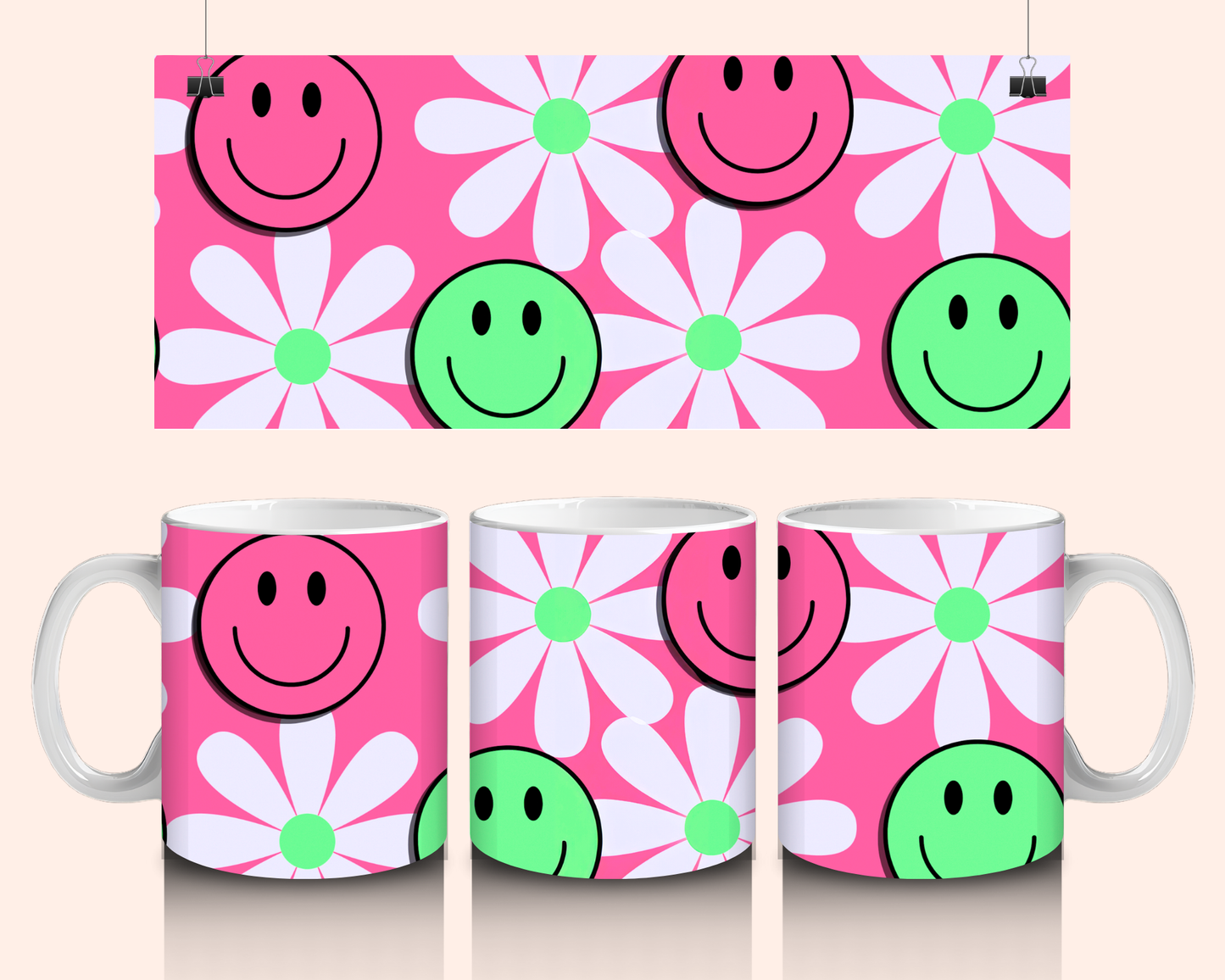 Hippy Pink Mug