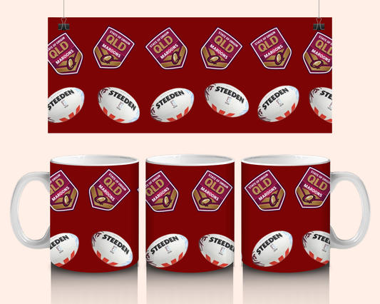 Maroons State of Origin Mug