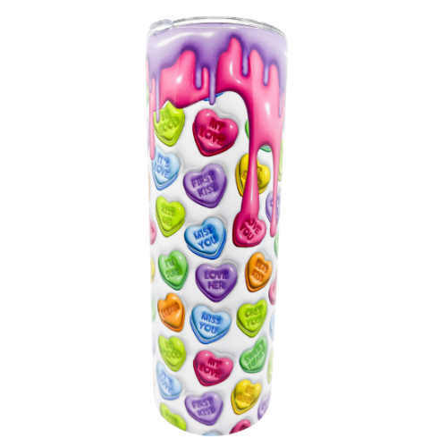 20oz tumbler Sweet hearts